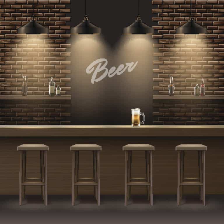 home bar on a budget
