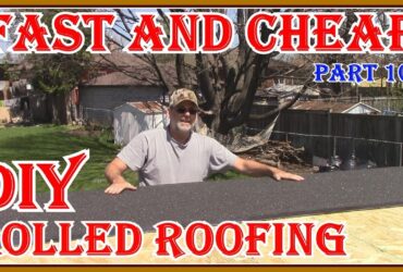 How to do rolled roofing installation and how do you install a rolled roof?