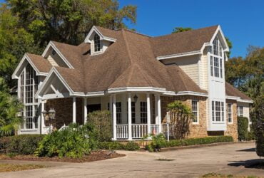 House with a ceramic roof.