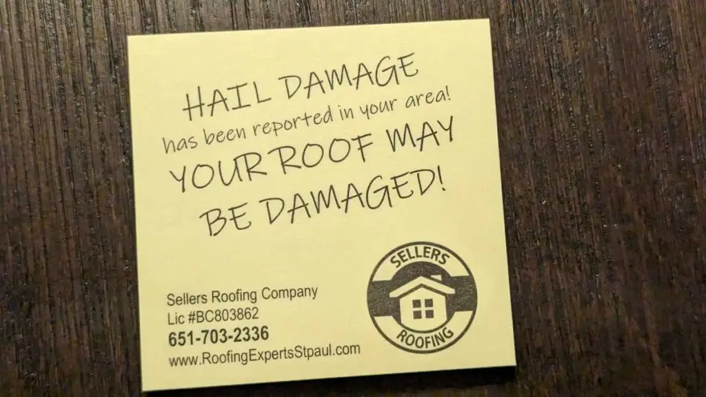 Hail Damage: Roof Inspection Guide Sellers Roofing Company - New Brighton Roofing Experts