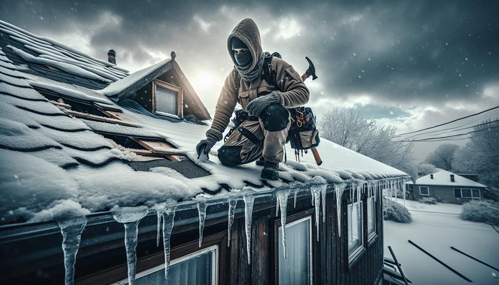 An Roof Repairs Be Done in Winter? 3 winter roof maintenance tips