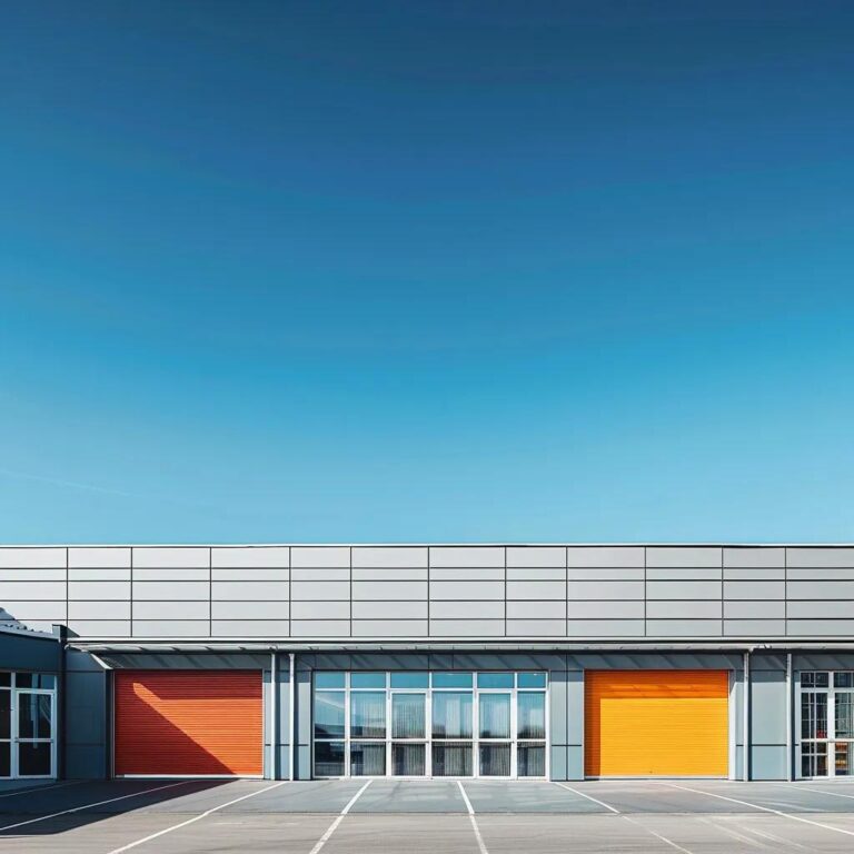 Commercial building with a well-maintained roof showcasing effective maintenance strategies
