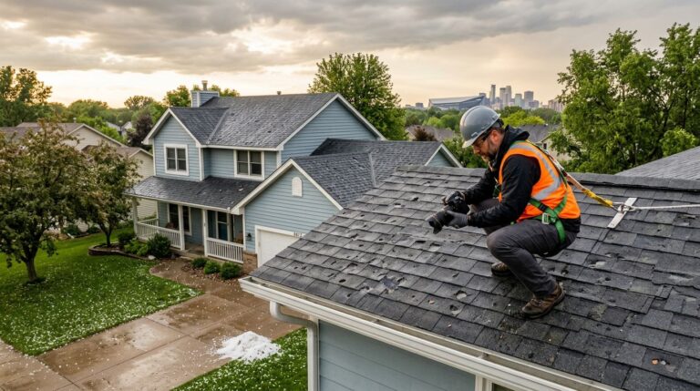 Featured Minnesota Hail Damage Roof Checklist For Homeowner 14e42e94 | Sellers Roofing — Saint Paul, MN