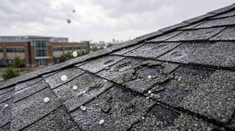 Featured Can Small Hail Cause Hidden Damage On A Shingle Ro 9ef460dc | Sellers Roofing — Saint Paul, MN