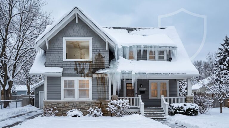 Featured Does Homeowners Insurance Cover Ice Dam Roof Damag 51576f30 | Sellers Roofing — Saint Paul, MN