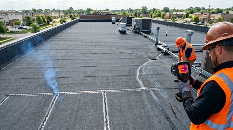 Featured How Does Commercial Roof Leak Detection Work On Ep 688dad9c | Sellers Roofing — Saint Paul, MN