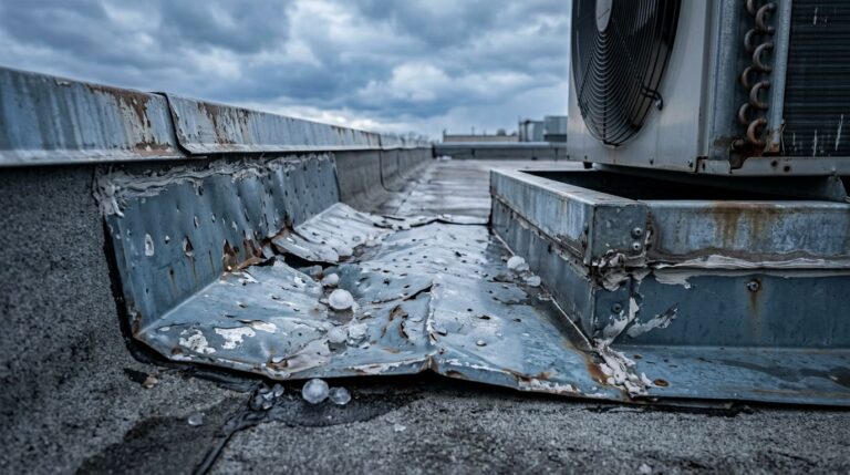 Featured What Does Hail Damage Look Like On Roof Flashing I 68dc9f84 | Sellers Roofing — Saint Paul, MN