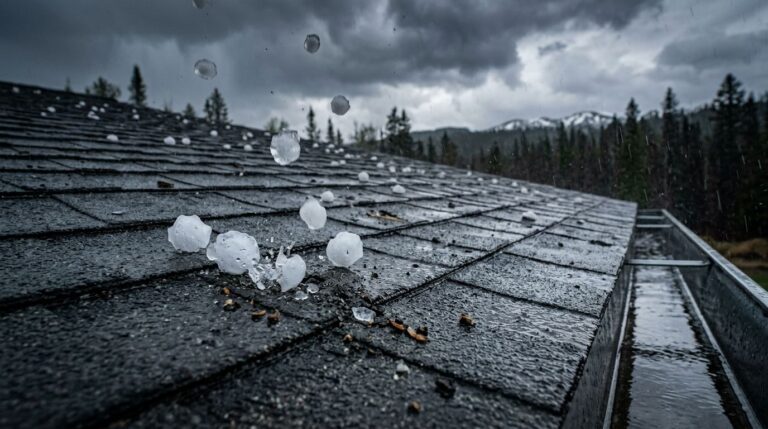 Featured What Size Hail Damages An Asphalt Shingle Roof In 32004780 | Sellers Roofing — Saint Paul, MN