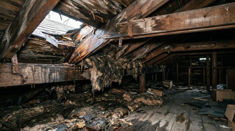 How Do You Spot Roof Storm Damage From Inside the Attic?