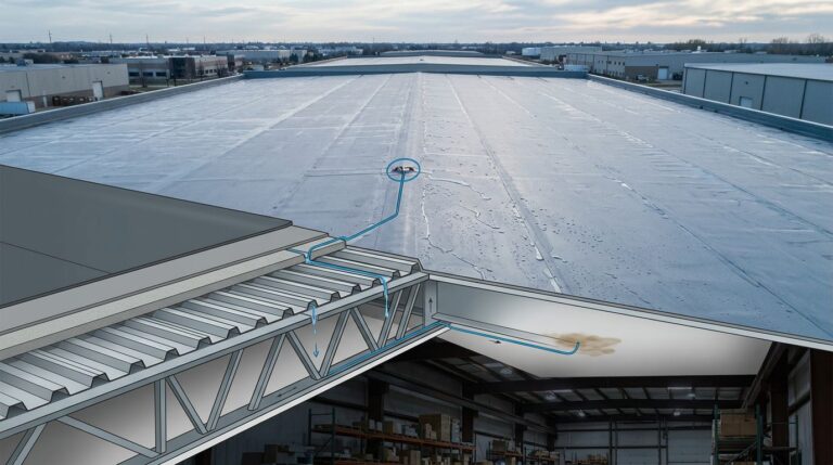 Can a Roof Leak Show Up Far From the Damage?
