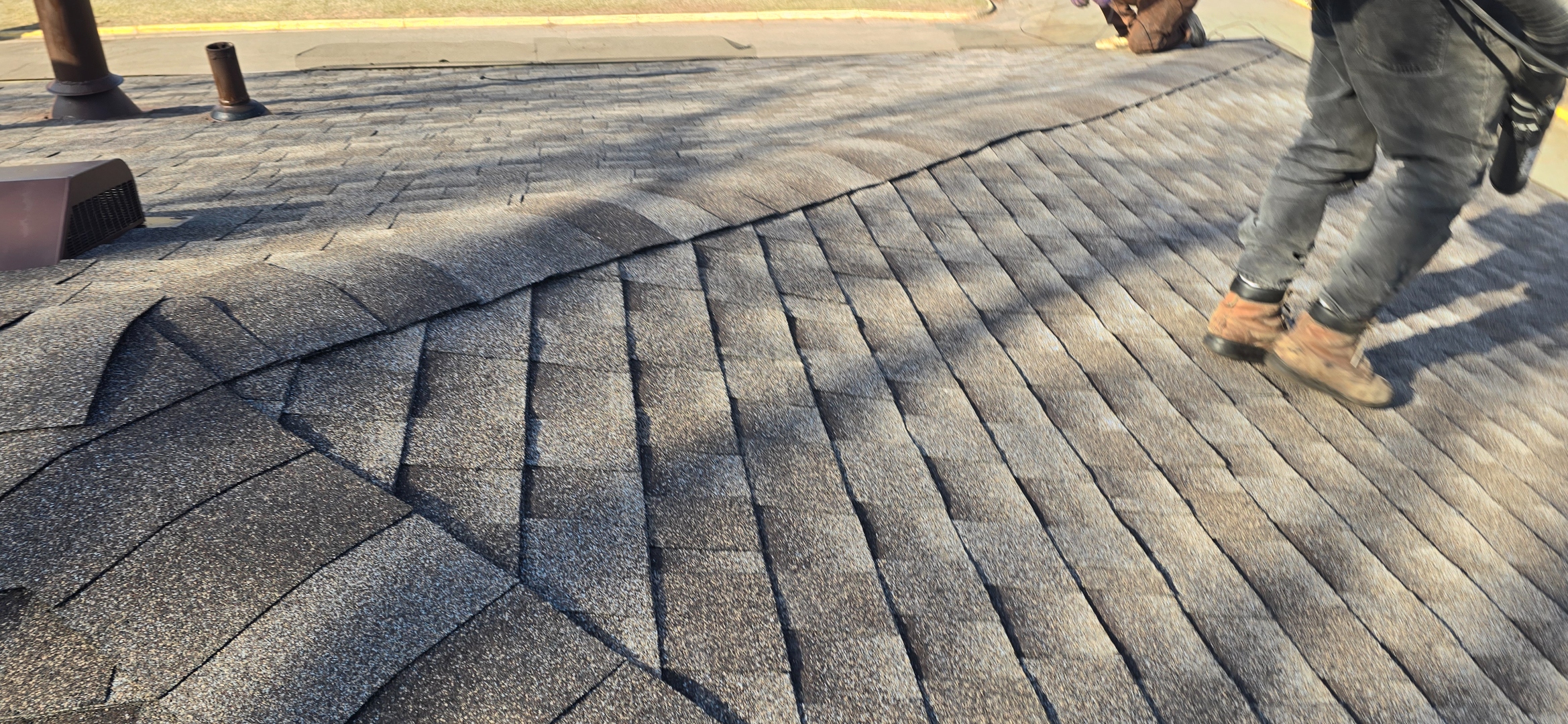 Recent commercial flat roof membrane project completed by Sellers Roofing Company near Saint Louis Park, Minnesota — TPO/EPDM membrane installation