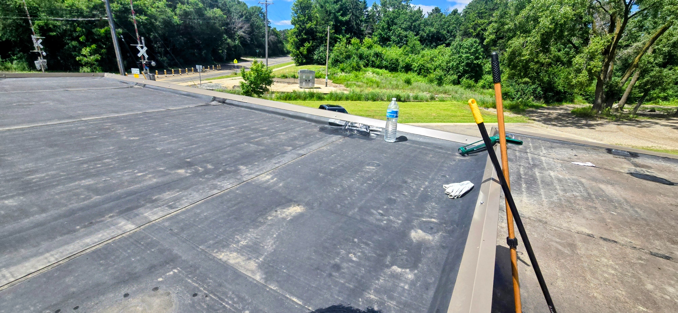Recent residential roof project completed by Sellers Roofing Company near Blaine, Minnesota