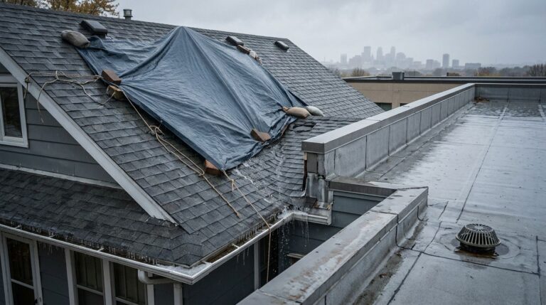 Can You Tarp Roof in Rain in Minnesota?