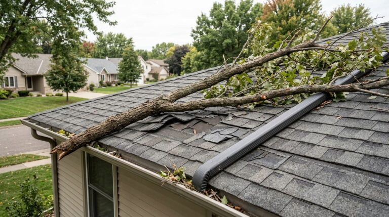Who Pays When a Neighbor's Tree Hits Your Roof in Minnesota?