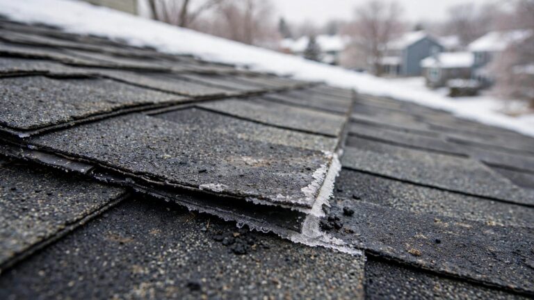 asphalt shingle gaps