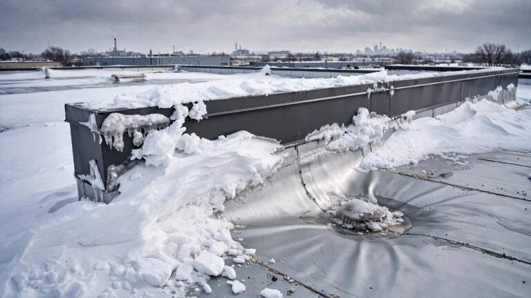 snow drifts